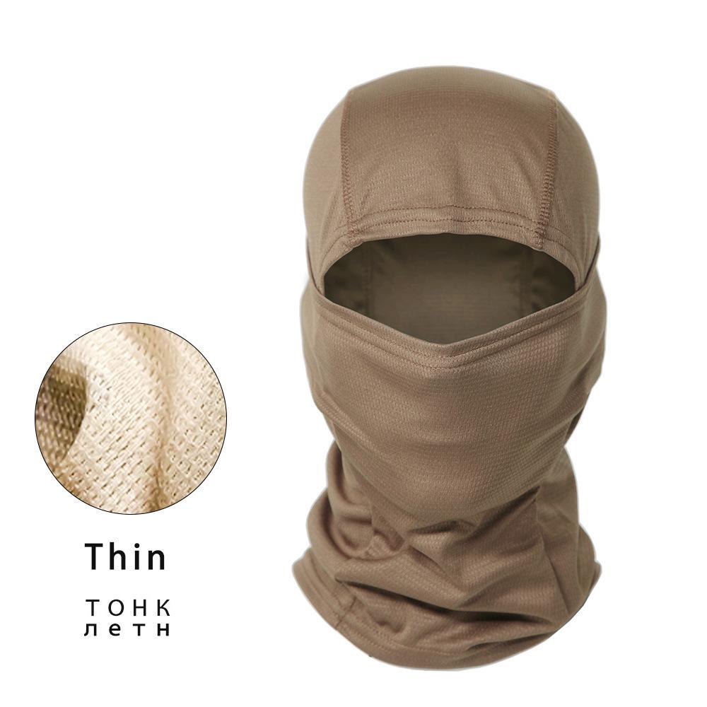 Camouflage Plus Velvet Warm Motorcycle Riding Balaclava
