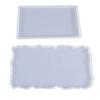 Craft Tray Plate Fruit Bowl Silicone Square Rectangle Shape Resin Mold DIY Tool