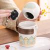Convenient express cup, one pot, three cups, business gifts, ceramic kung fu tea set, souvenir travel tea set