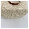 2024 Retro Casual Large Capacity Women's Straw Shoulder Bag for Travel and Beach