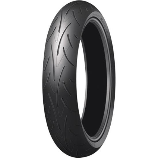

DUNLOP SPORTMAX Roadsport Front Motorcycle Tubeless 298623 Tire, 120/70ZR17 M/C (58W), (TL)