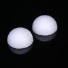 30 pcs 8Cm Half Ball Foam Craft Material White Semicircle Ornaments For Diy Painting Kids Art Projects Christmas Decoration