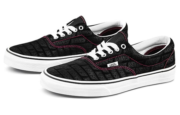 Vans Era Low Tops Casual Skateboarding Shoes Unisex Black Alphabet VN0A4U39X00