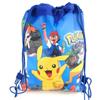 Pikachu Print Drawstring Backpack Kids PE School Sports Bag Cartoon Travel Storage Sack Children Birthday Party Gift