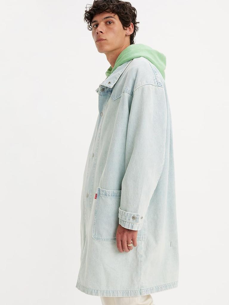 Levi's Denim Coat Western Style Denim Coat Men's A7136-0000 US M