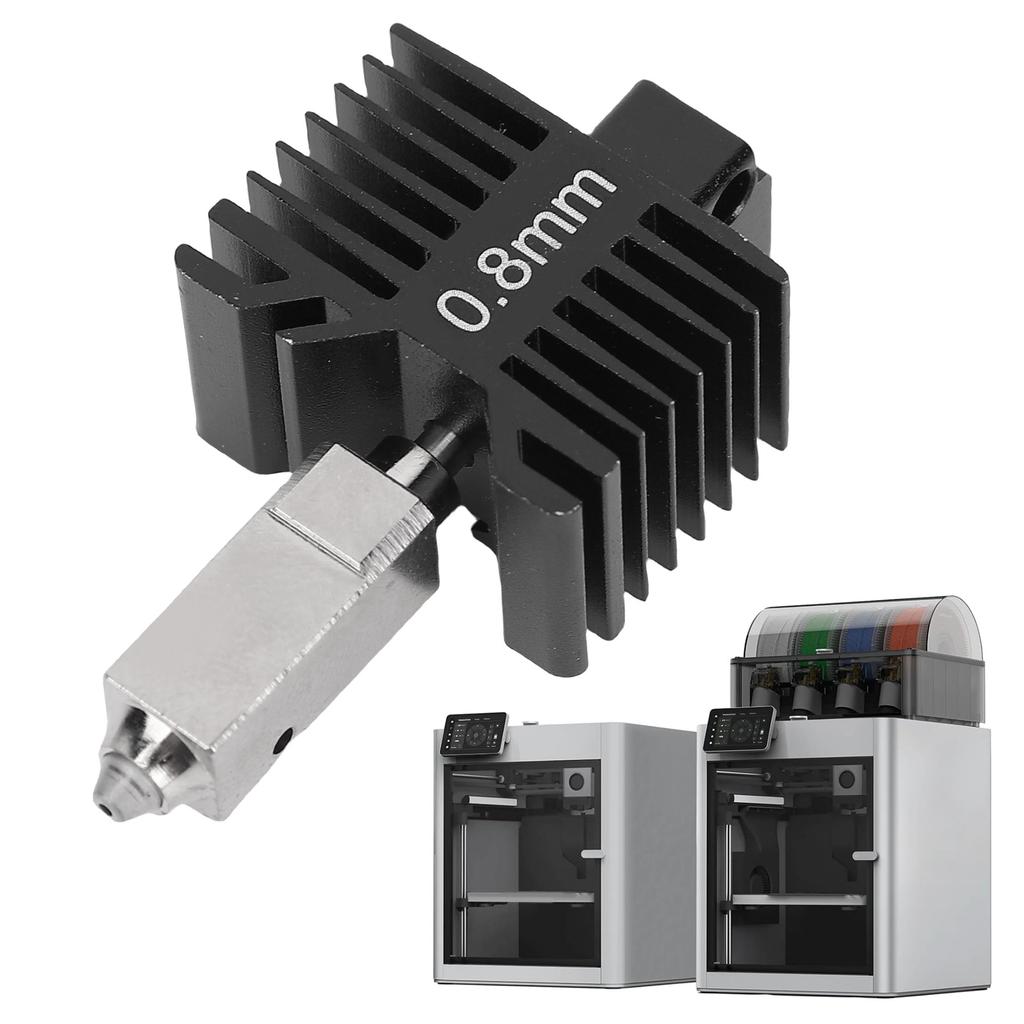 3D Printer Hotend Kit Replacement for     X1   P1P P1S 3D Printer Hardened Steel Nozzle 60W Ceramic Hter Hot End Kit