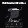Bike Bag Waterproof Bike Handlebar Bag Scooter Bike Basket Bike Front Bag Cycling Pouch for MTB Mountain Road Bikes