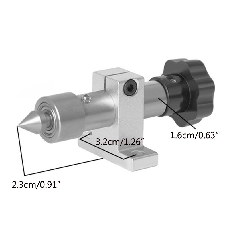 Durable Lathe Tailstock Plum Blossom Center for Processing Lathe Shaft Parts Live Center Woodworking Easy to Install