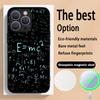 Cool formula equation cool pattern Phone Case For iPhone 16 15 14 13 12 11 Plus Pro Max High-end Luxury Magsafe Sheepskin
