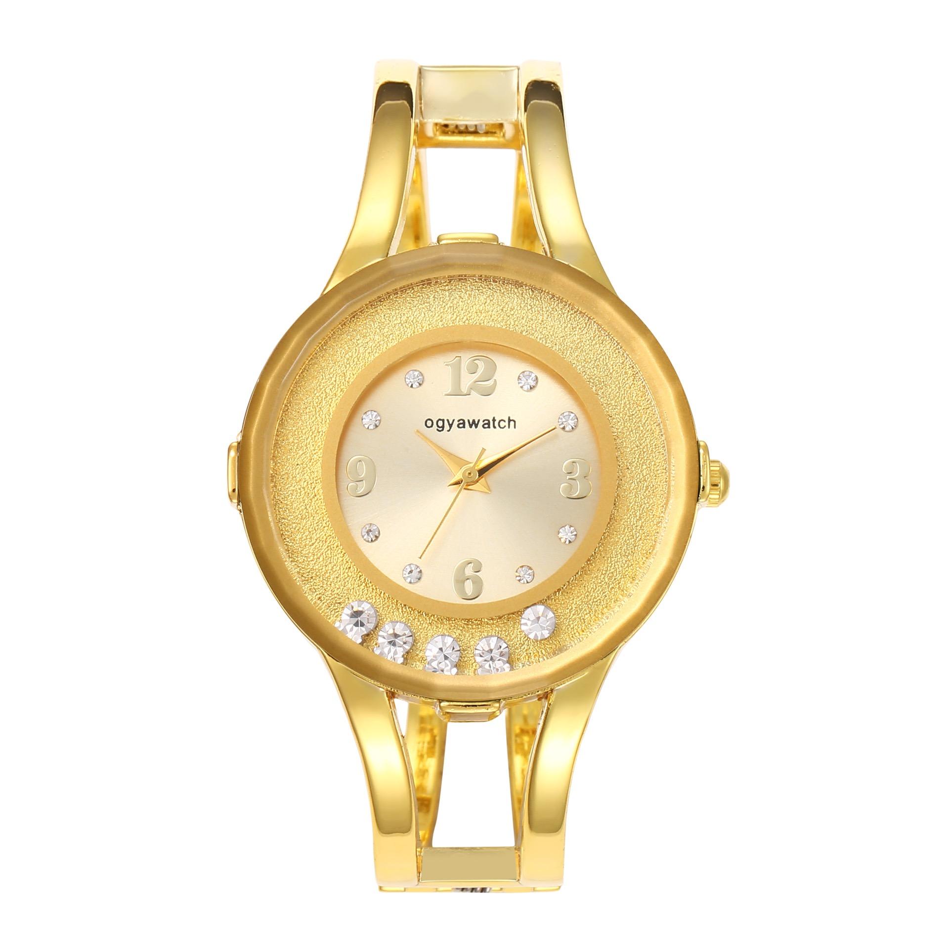 

Women Watches Bracelet Relogio Feminino Quartz Fashion Bangle Watch Womens Crystal Stainless Steel Wristwatch Bayan Kol Sat золотой