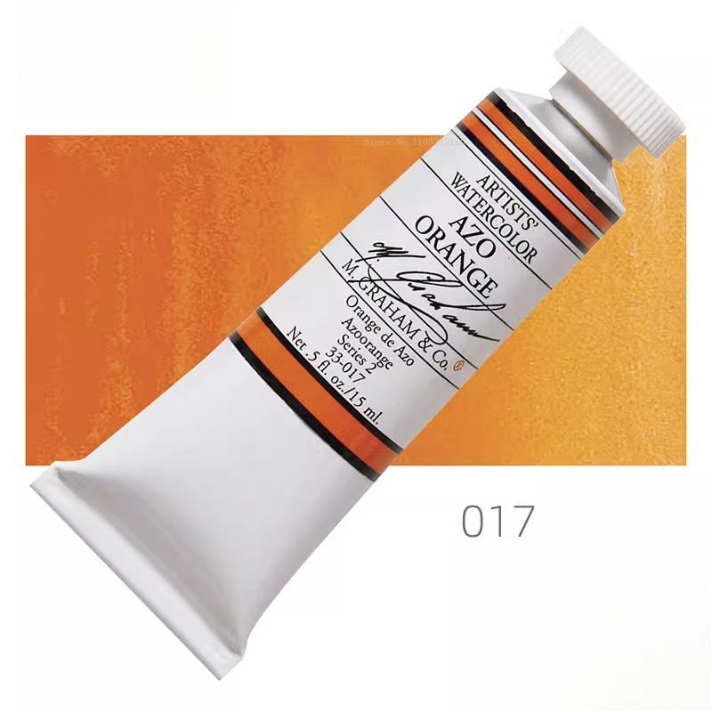 15ml / Tube American Watercolor Pigments Artist's Painting Art Supplies Hand-drawn Illustrations Creative Travel Water Color