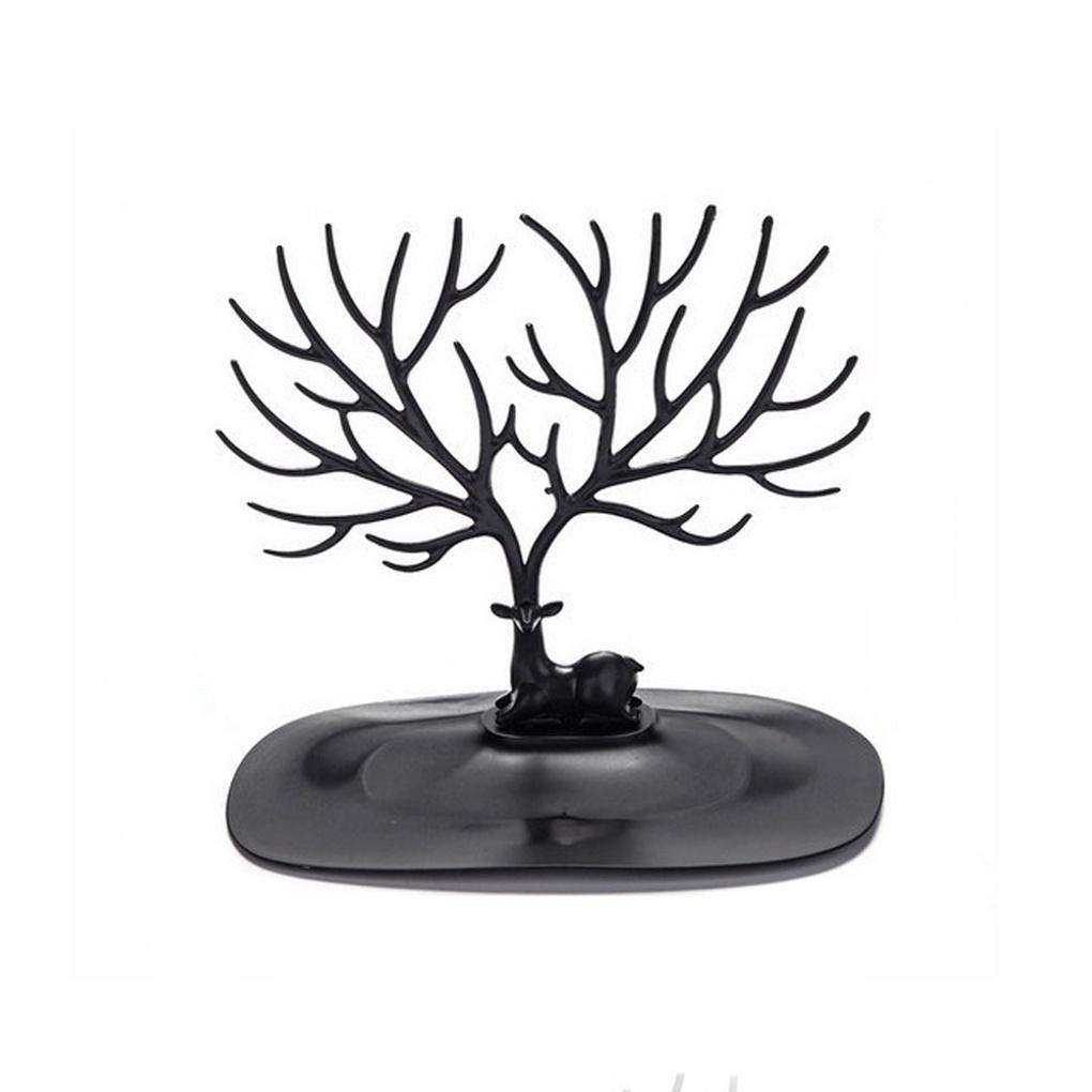 Deer Antler Earrings Accessory Display Stand (Black) Prop Stand