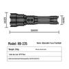 XuanYong RB-235 Rechargeable Laser Flashlight