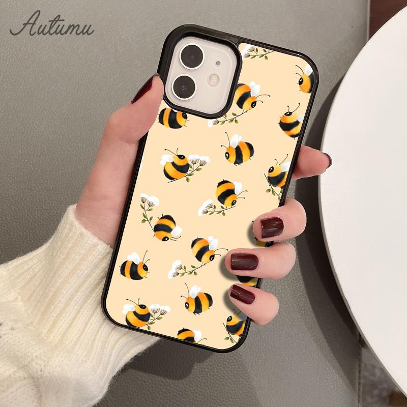 Bee Keeping Honey Bees Phone Case for iPhone 11 12 13 14 Pro Max mini XR XS SE 2020 7 8 Plus Samsung Galaxy S21 S22 Cover shell