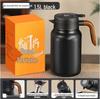 High-Capacity Thermos Flask with Tea Infuser – Long-Lasting Thermal Insulation, Food-Grade, Ideal for Home Use