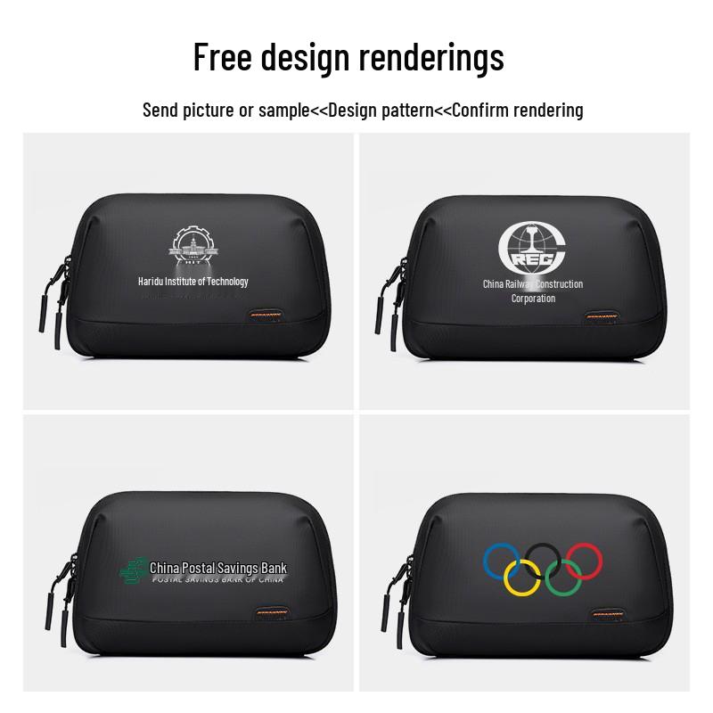 Volcano Waterproof Travel Storage Bag: Portable Digital Organizer & Cable Protector