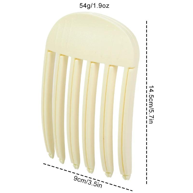 1/2Pcs Simple Fluffy Hair Roots Clips No Heat High Vertex Hair Curler Styling Fluffiness Women Men Volume Wind Sculpting Comb