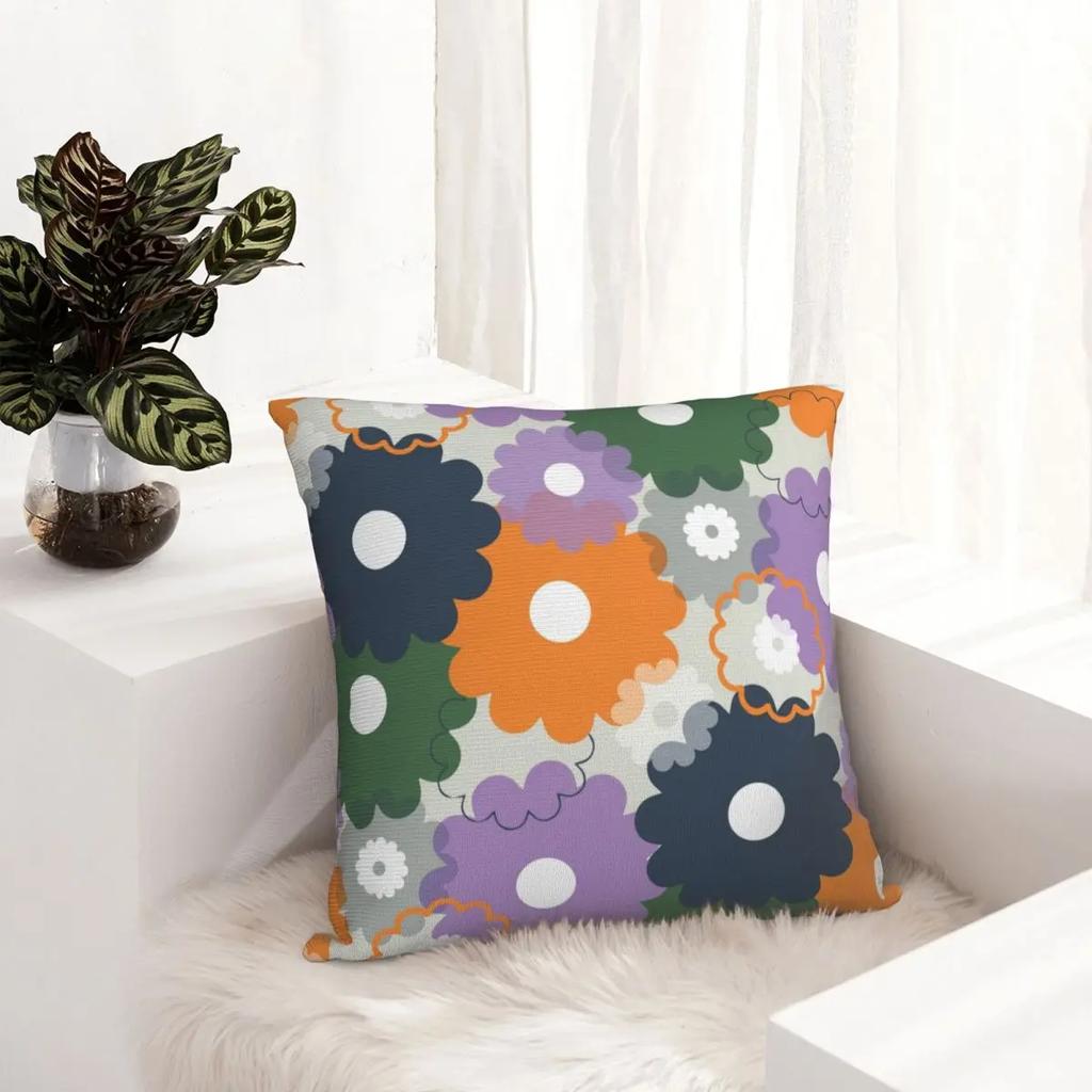 Babette Retro Flower Daisy Pillowcase Double-sided Printing Cushion Cover Decorative 7s Pillow Case Cover Home Drop Shipping