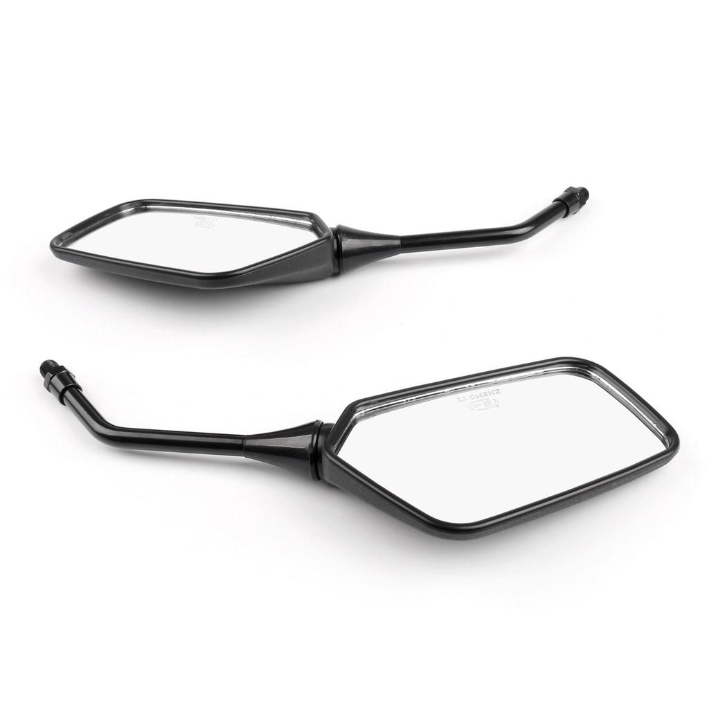 10mm Motocycle Rear View Mirrors For Honda NX125 88-97 CB250 Nighthawk 91-08