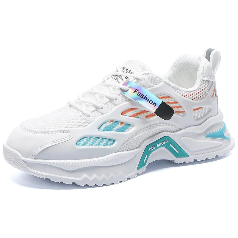 Zomer nieuwe ademende mesh schoenen platform sportschoenen casual papa schoenen