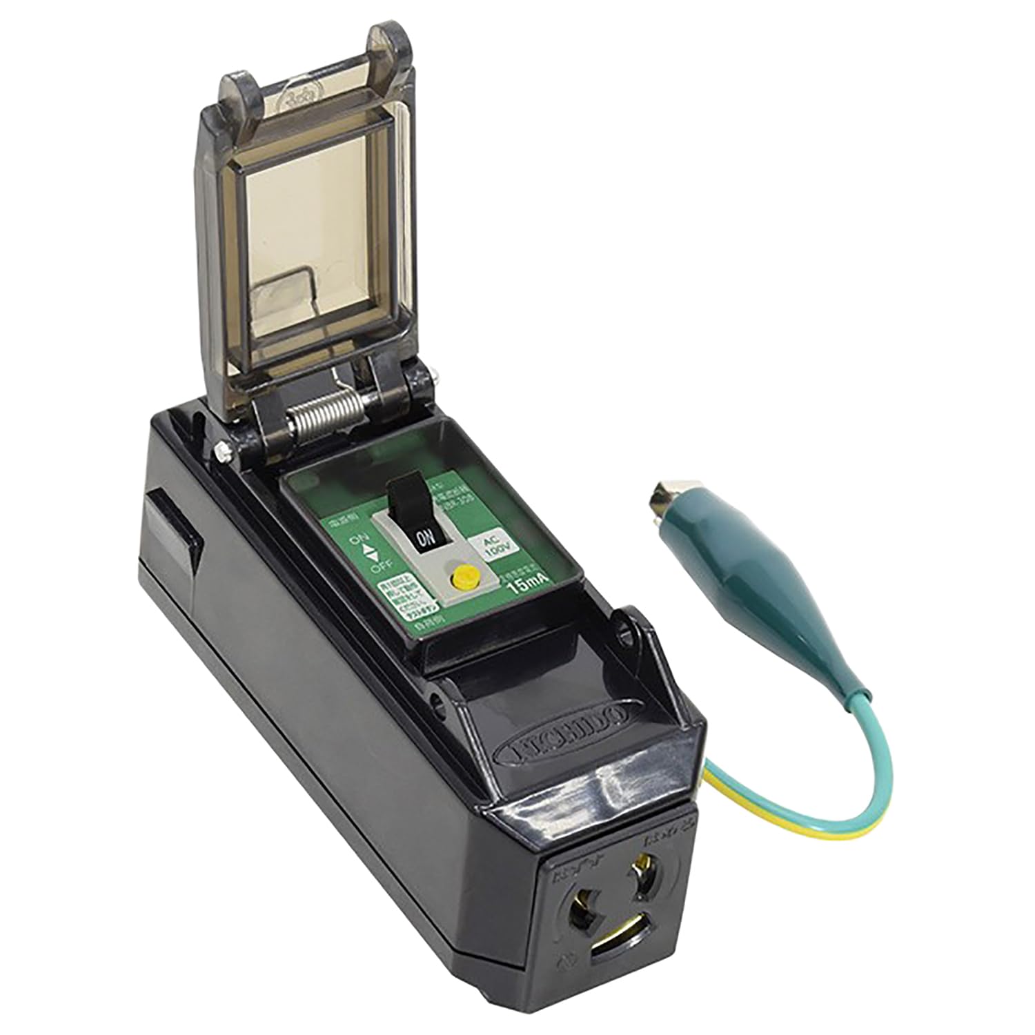 

NICHIDO Plastic In-Place Breaker, Leakage Protection, Retaining Outlet, 8361 PIPB-EBN-S