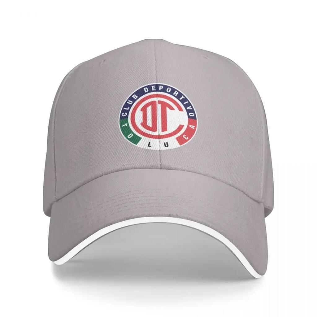 Deportivo Toluca Futbol Club Mexican Diablos Rojos Baseball Cap Golf Icon Elegant Women's Hats Men's