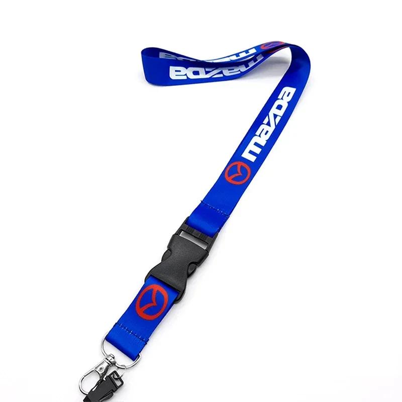 Portable Car Keys Holder Lanyard Phone Neck Straps for Mazda 3 6 Atenza MX5 CX9 CX5 CX7 323 626 RX8 RX7 MX3 Axela Accessories