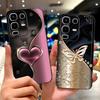 Per Infinix Note 50s X6870 Cover Posteriore Per Infinix Note 50s 5G Custodia Silicone Moda Lusso Fiori Gatto Carino Dipinto Divertente Paraurti