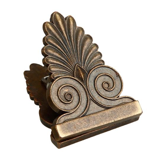 Yousheng Kovové klipy s listem Vintage Kovové spony na knihy pro TN Deník Scrapbooking Design stromu Kancelářské potřeby pro dekoraci školy