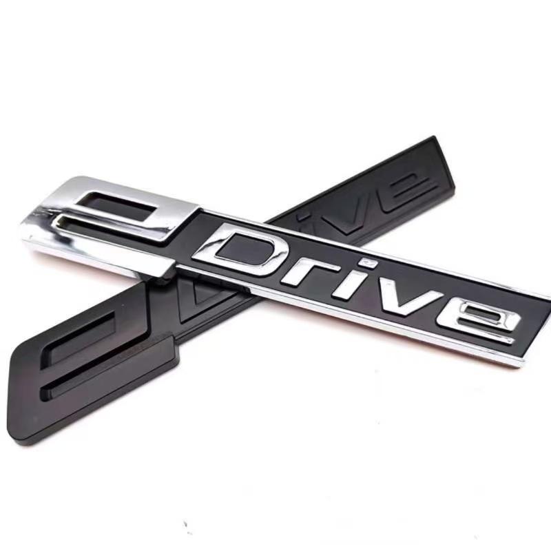 3D ABS eDrive Logo Car Rear Trunk Fender Emblem Badge Sticker Auto Styling For BMW eDrive 225 i4 i3 i8 X1 X5 530e i01 i12 i15 JY9