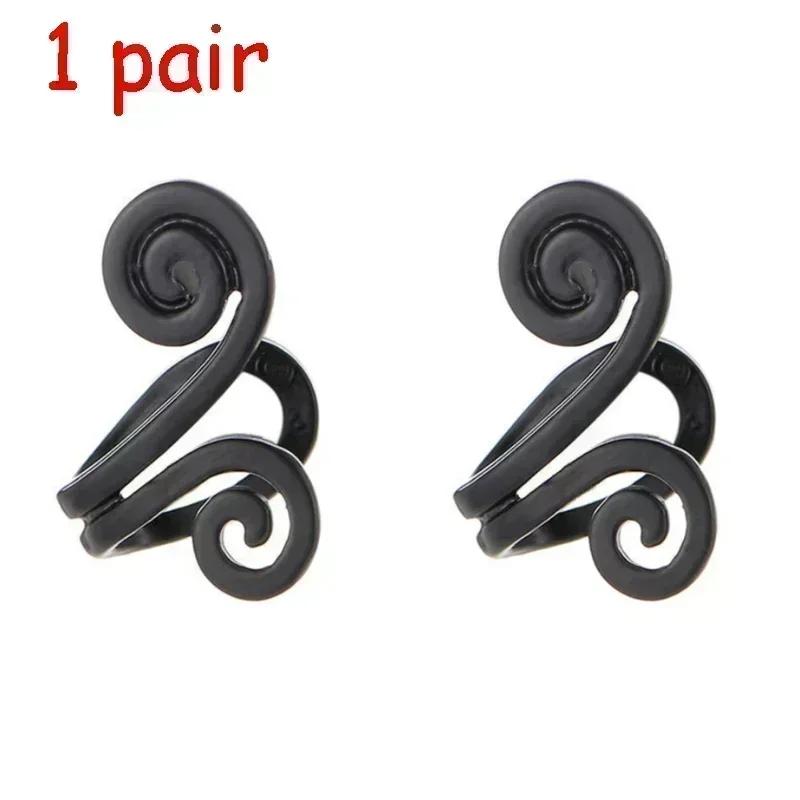 1 Pair Zunis Acupressure Slimming Earrings Non Piercing Flower Shape Women Earrings Zunis Earrings Acupressure Slim Earrings2025