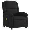 Vidaxl Foldable Massage Armchair, Electric, Black, Fabric