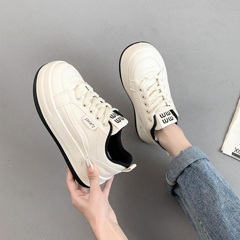 

Мода 2024 Мода Женские Кроссовки на Толстой Подошве Повседневные Уличные Удобные Кроссовки на Шнуровке Кроссовки для Бега 40