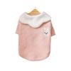 Autumn and Winter Pet Clothes Bottoming Shirt Dog Clothes Teddy Bear Small Dog Velvet Two Feet Cute Bear Top