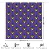 Purple Magic Owl Printed Shower Curtain Waterproof Bath Decorations For Home Living Room Bathroom
