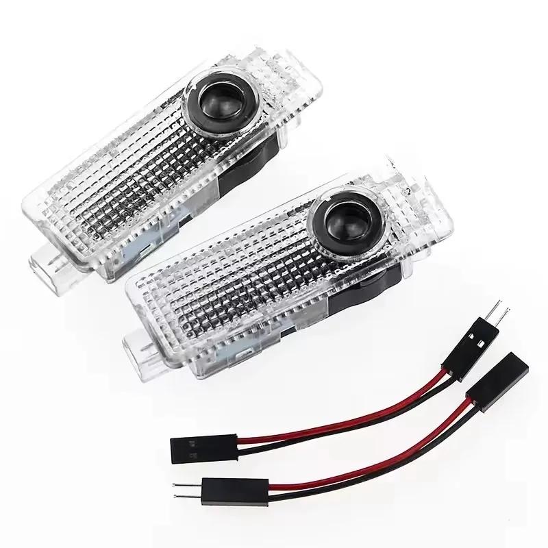 

2pcs LED Projector Car Door Lights Signal Puddle Lamps Accessories For Jaguar F-TYPE 2013-2019 XE 2015-2017 XEL 2019 For Jaguar Logo