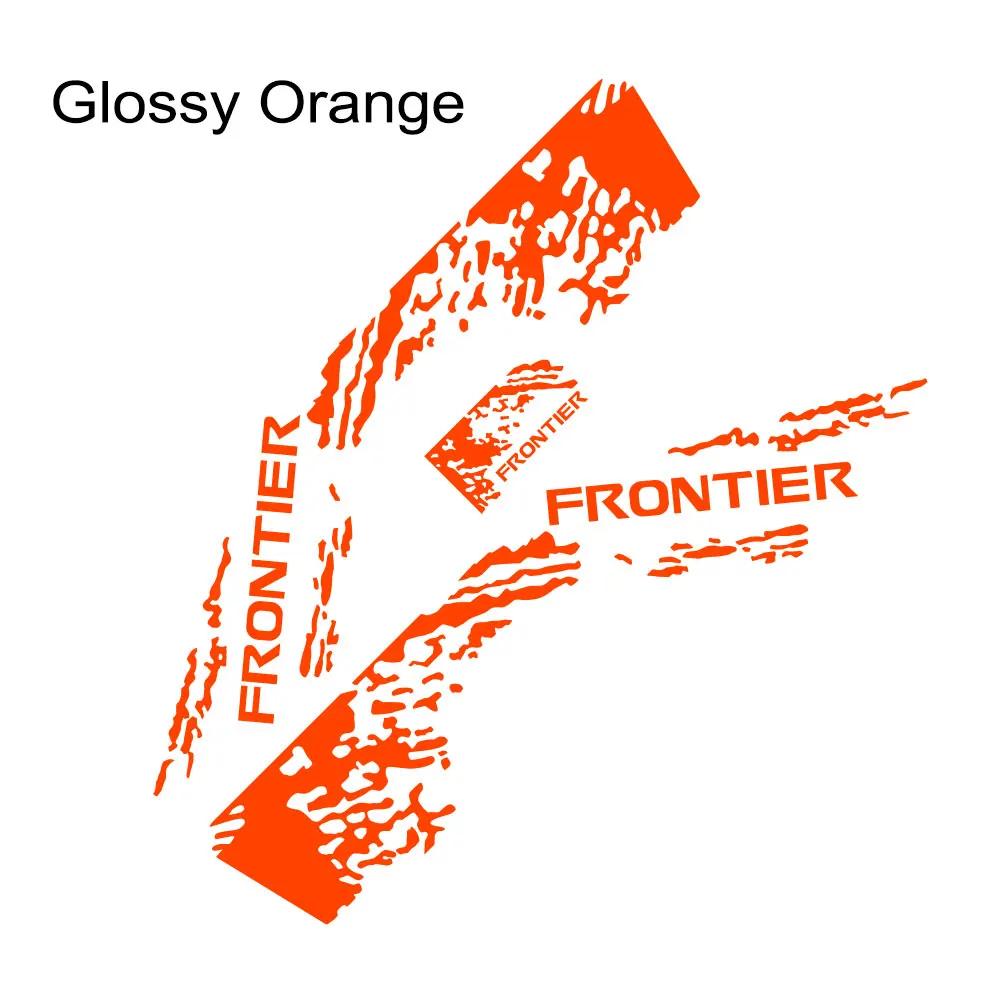 For Nissan Frontier Pro 4X NP300 Pickup Body Side Stickers Truck Splash Grunge Decor Decal Trunk Vinyl Covers Auto Accessories