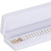 WTEMPO Velvet Jewelry Chain Necklace Long Gift Box Bracelet Storage Case Jewellry Display Box for Wedding Engagement Proposal Birthday and Anniversary