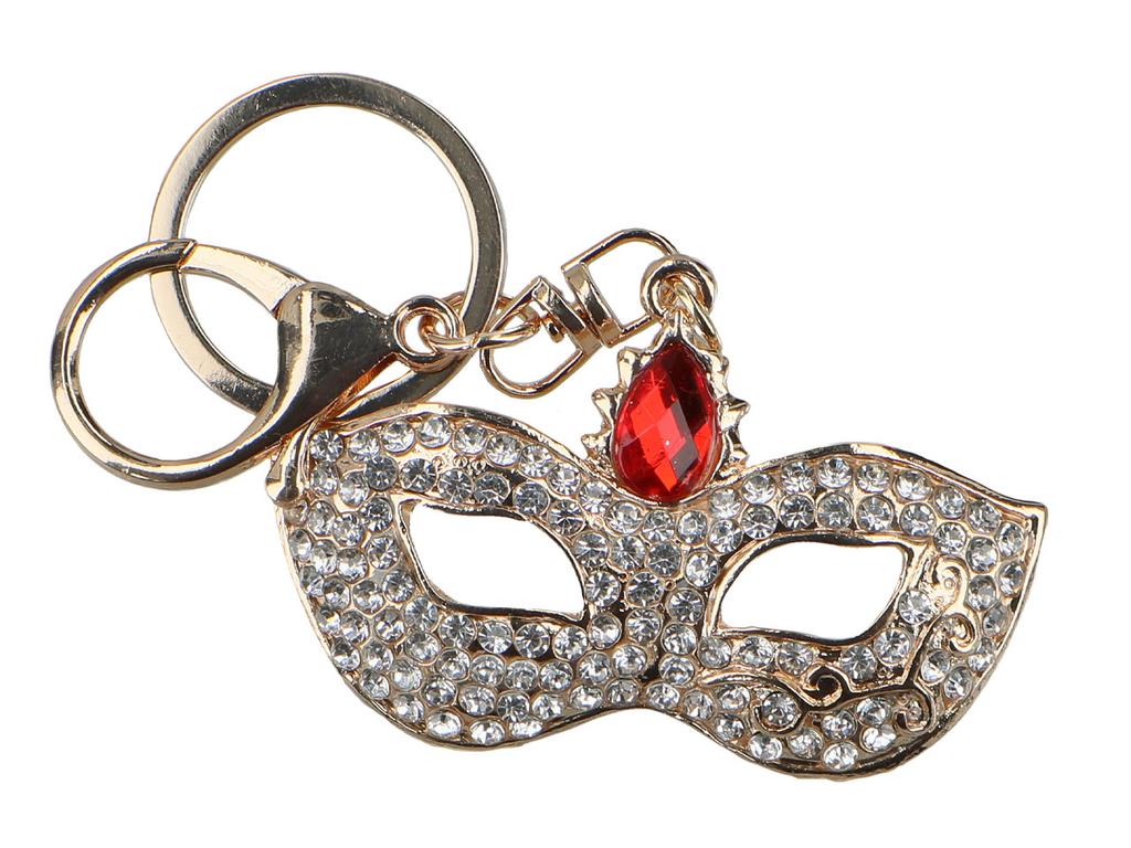 Keychain Pendant for Handbag Venetian Mask Gift Ornament