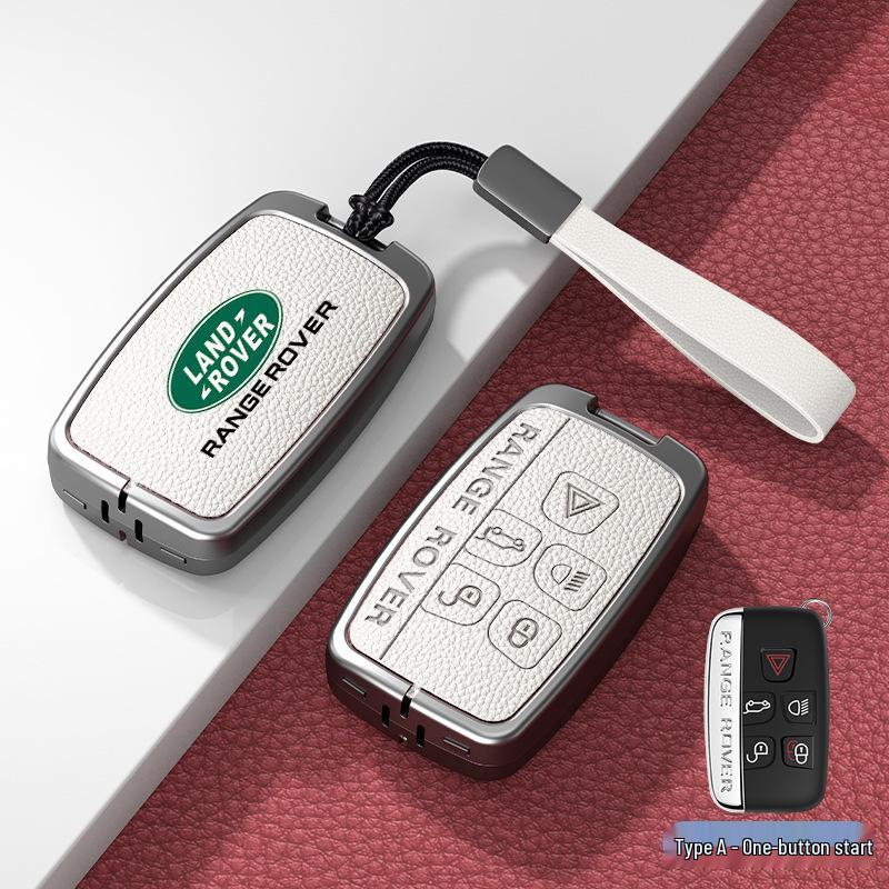 Land Rover Schlüsseltasche: Passend für neuen Range Rover Sport, neuen Defender, Discovery 5 - Schutzhülle für Autoschlüssel für Männer & Frauen