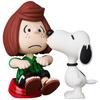 Medicom Toy UDF Ultra Detail Figure PEANUTS SERIES 17 PEPPERMINT PATTY SNOOPY Peppermint Patty Snoopy Total Height 75mm Painted Finished Figure No.827
