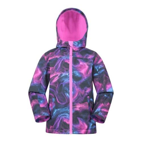 Mountain Warehouse Childrens/Kids Exodus voděodolná softshellová bunda