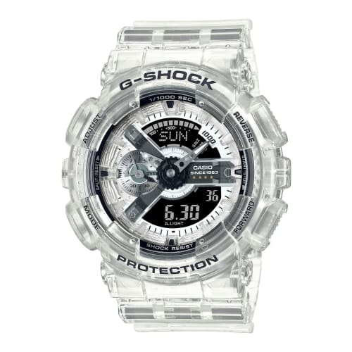 Casio G-SHOCK 40th Anniversary Clear Remix GA-114RX-7AJR Men's Watch, Clear