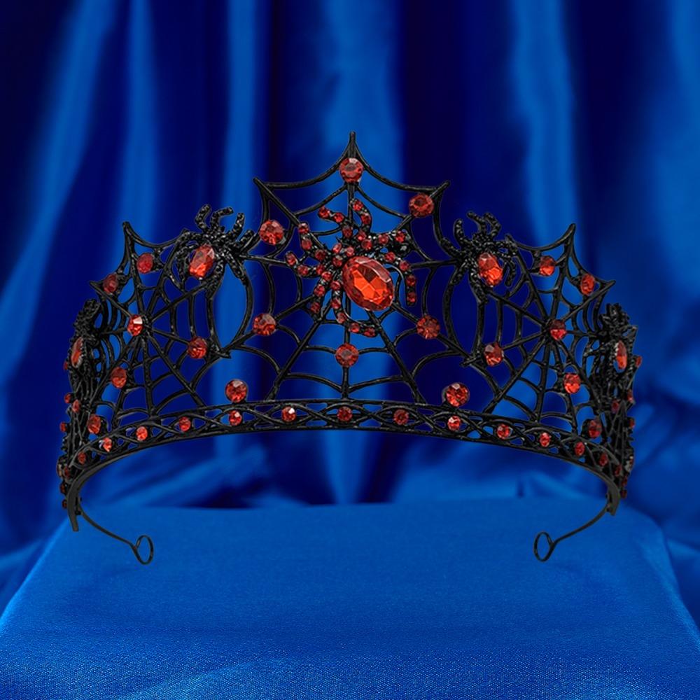 Gothic Skull Crown Halloween Headband Queen Halloween Party Decorations  Girl