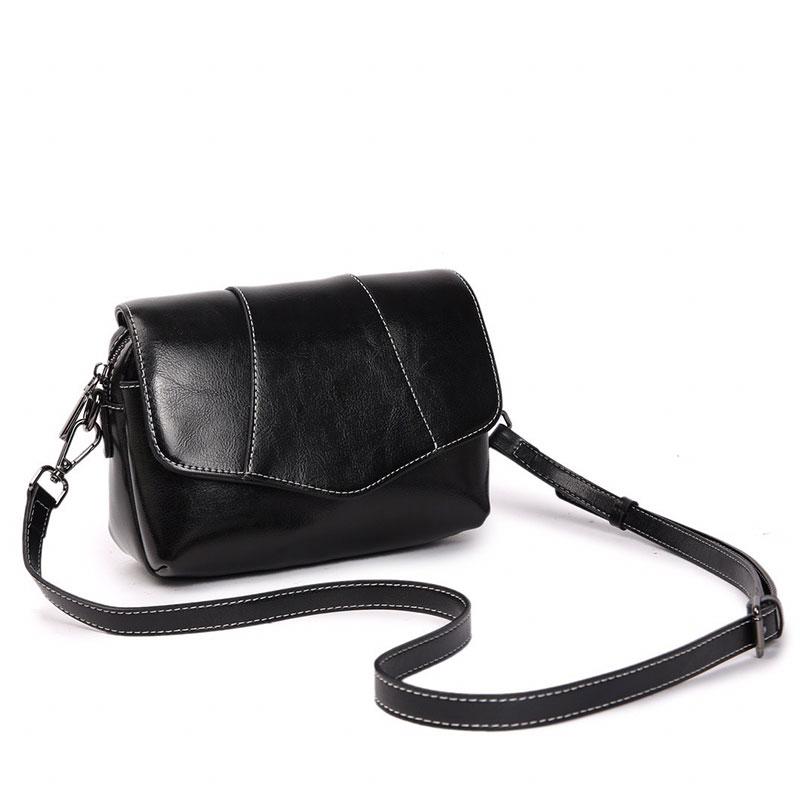 New Women's Shoulder Bag Luxury Designer Vintage Crossbody Bag High Quality Cowhide Women Square Messenger Bags 3412