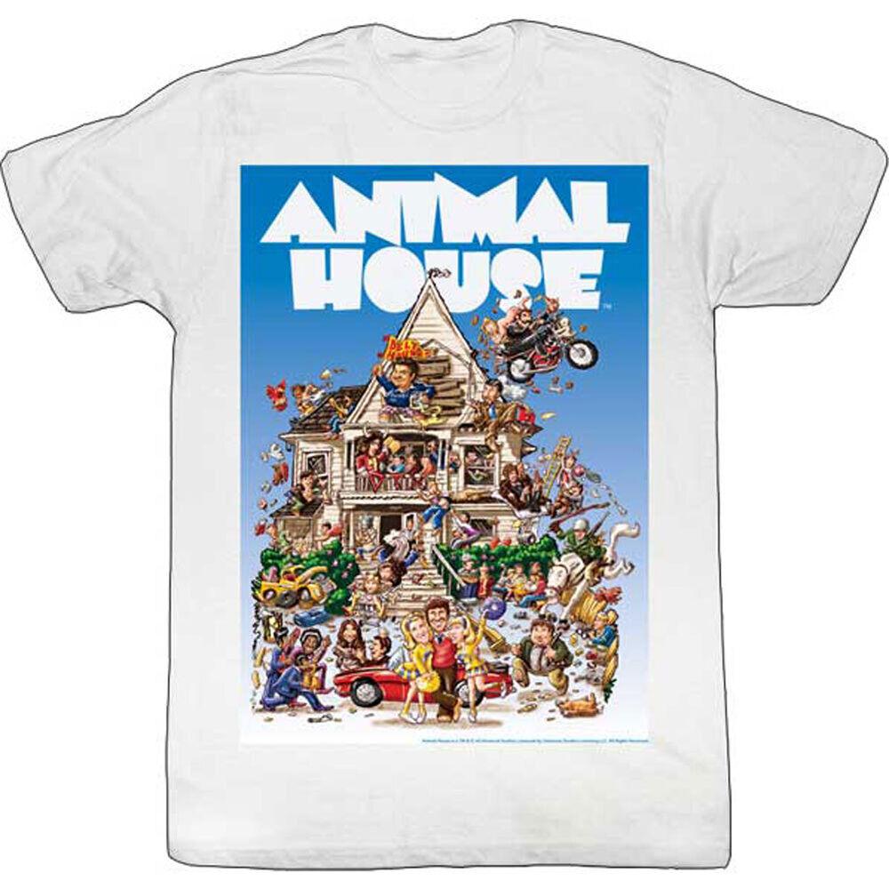 

Белая футболка унисекс Animal House Big Mommas House
