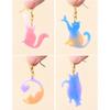 3x Cats Earrings Silicones Mould Epoxy Resin Molds Jewelry Making Molds Craft Supplies Handmade Pendant Moulds with Hole