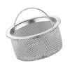Sink Strainer Stainless Steel Prevent Blocking Kitchen Sink Drain Basket for Home Use