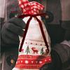 12Pcs Red Velvet Long Bow Christmas Tree Pendant Fireplace Wreath Accessory Christmas Home Festive Decorations