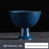Song Style White Porcelain Stemmed Tea Cup